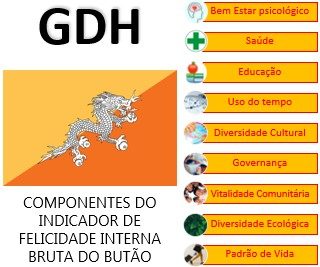 GDH - Butão - Componentes - Contraponto ao GDP